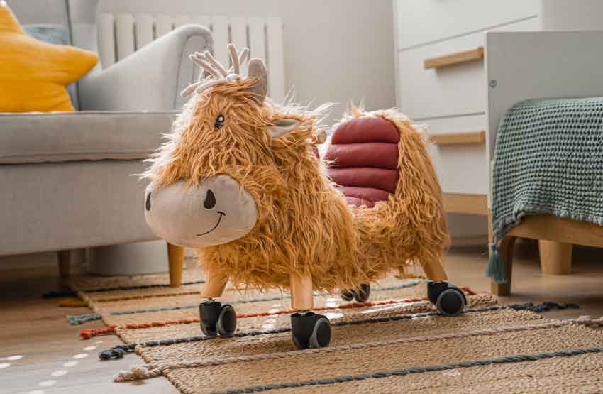 Meet Hubert: Our Iconic Highland Cow Toy