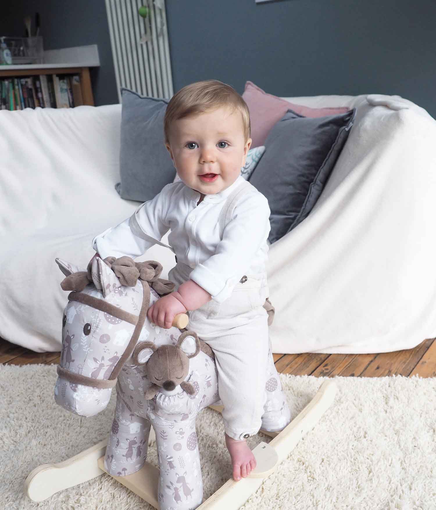 Biscuit & Skip Rocking Horse