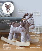 Biscuit & Skip Rocking Horse