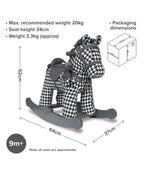 Dazzle & Jet Rocking Horse
