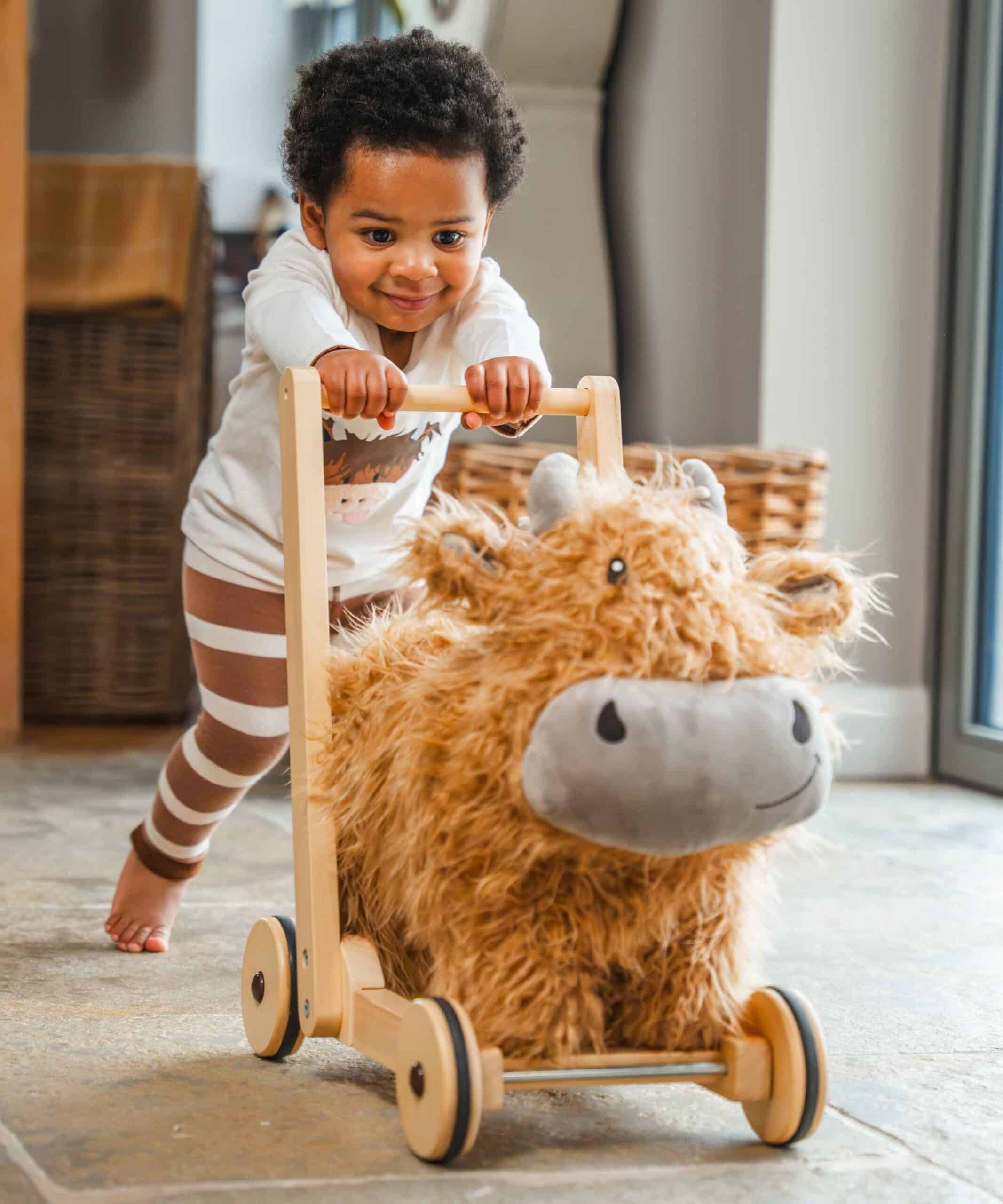 Hubert Highland Cow Baby Walker