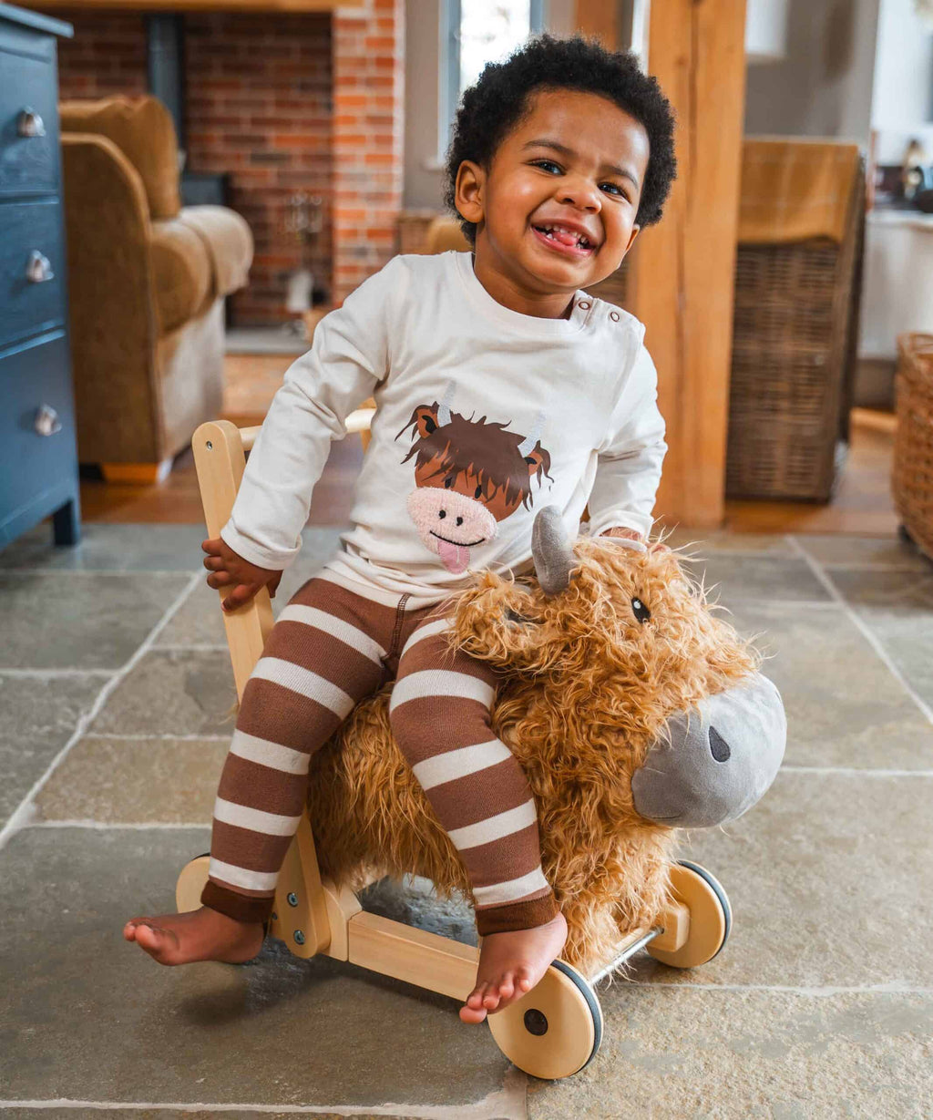Hubert Highland Cow Baby Walker