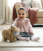 Hubert Highland Cow Pull Along Toy
