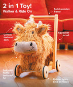 Hubert Highland Cow Baby Walker