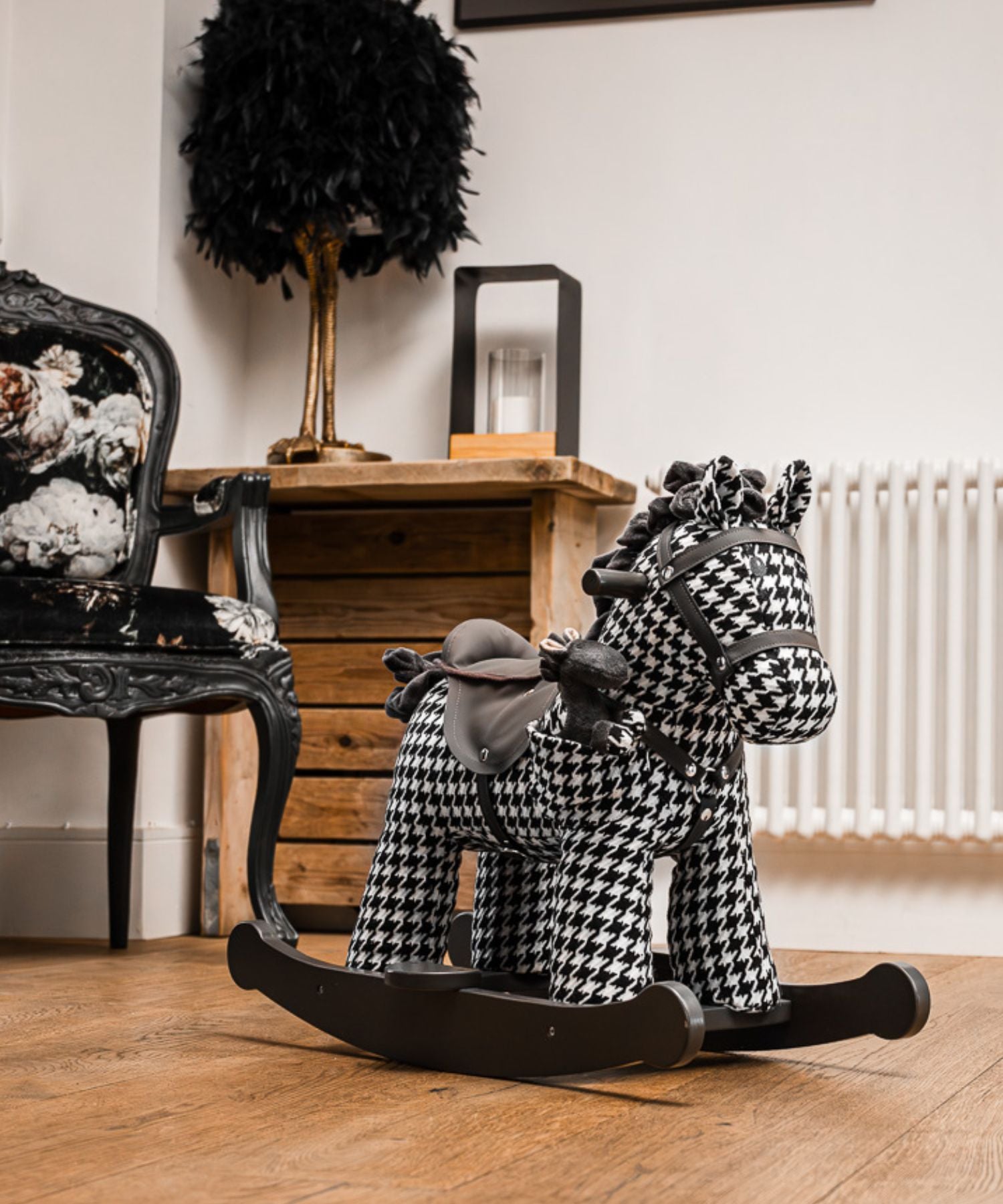 Dazzle & Jet Rocking Horse