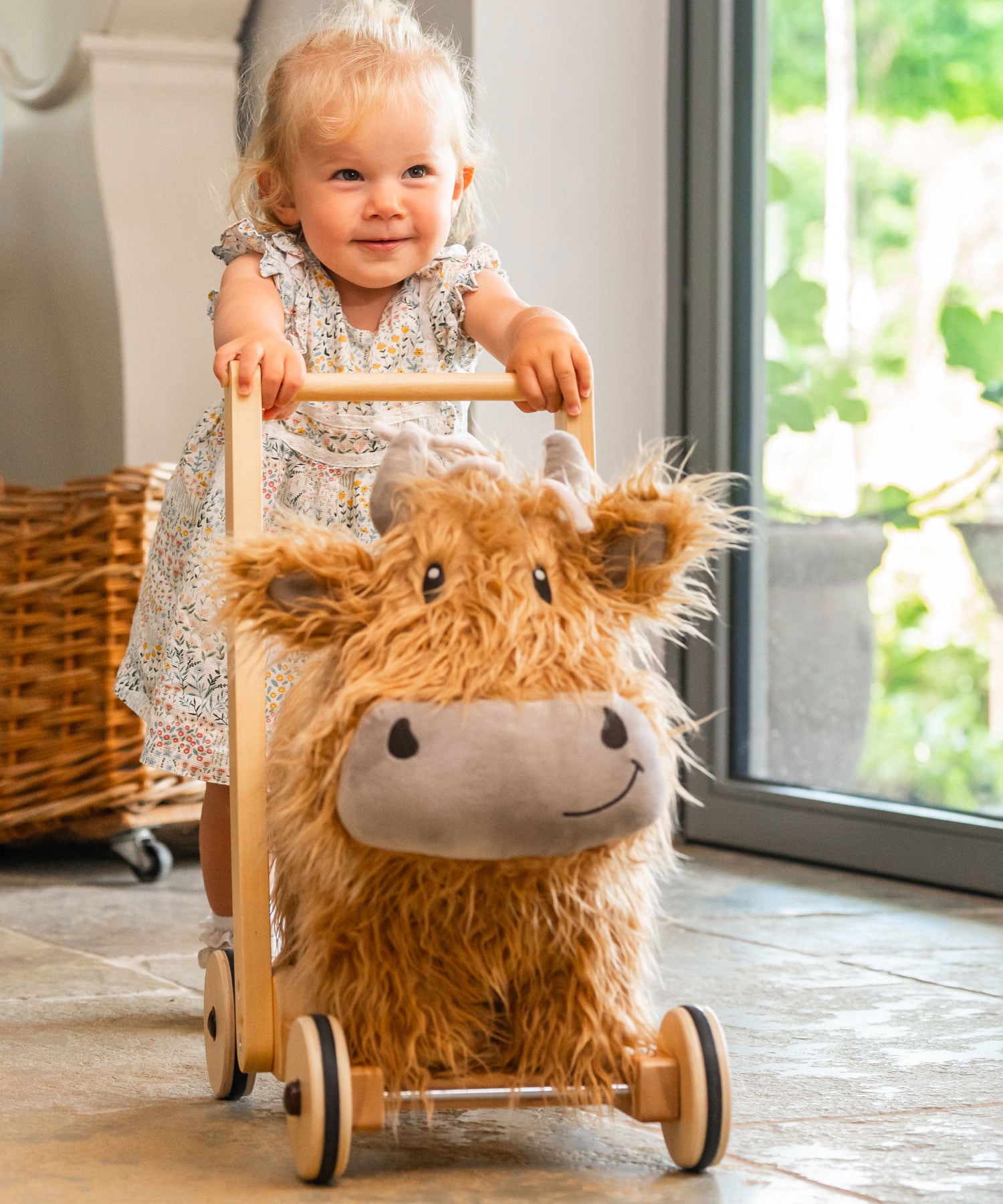 Hubert Highland Cow Baby Walker