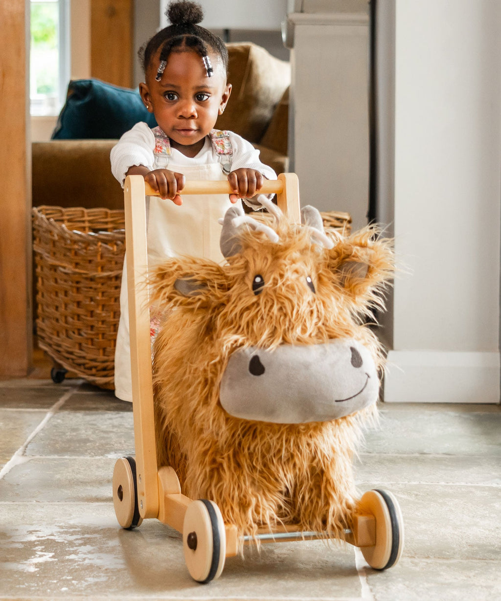 Hubert Highland Cow Baby Walker