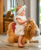 Hubert Rocking Highland Cow