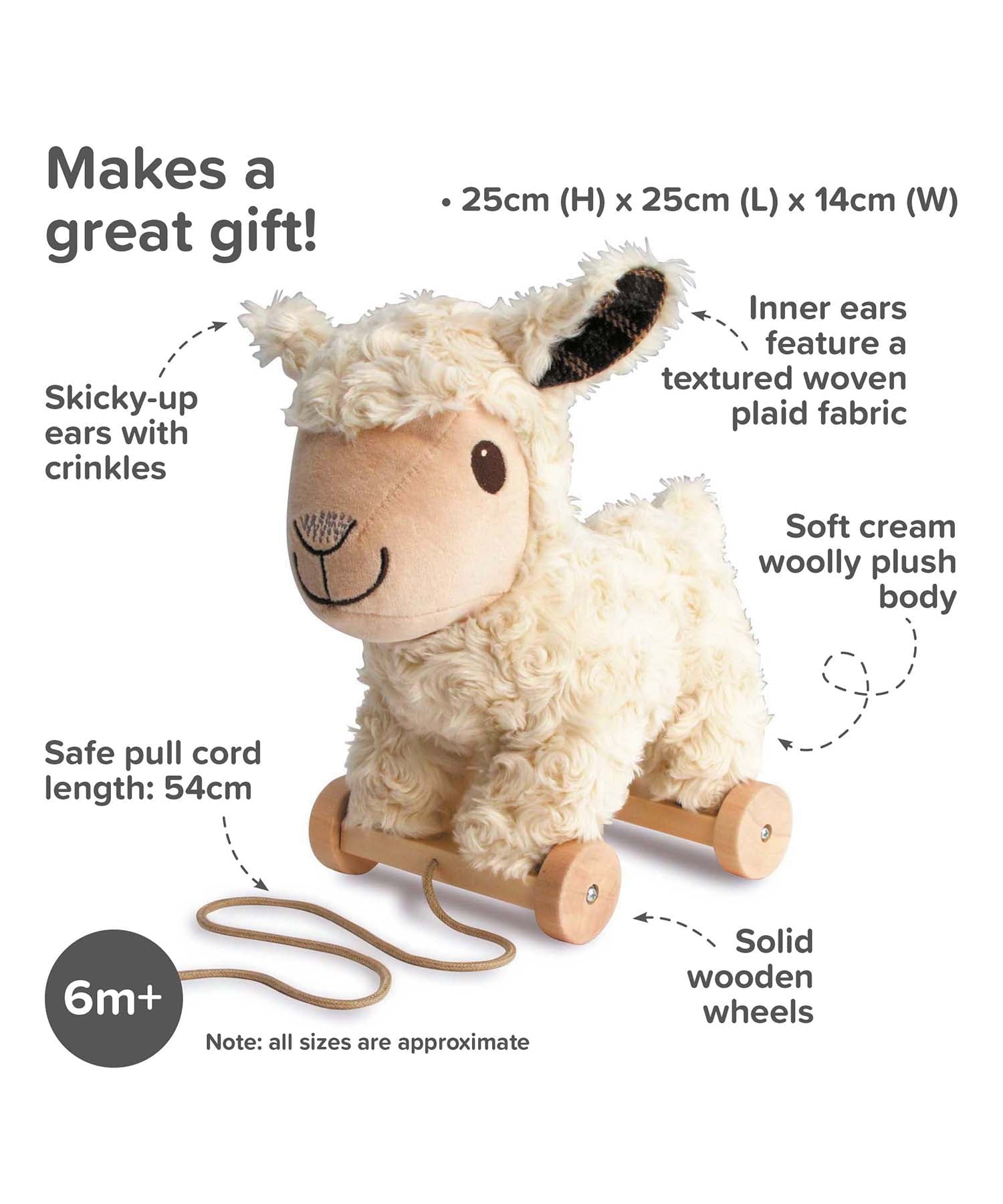 Lambert Sheep Pull Along Toy