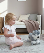 Mishka Dog Pull Along Toy