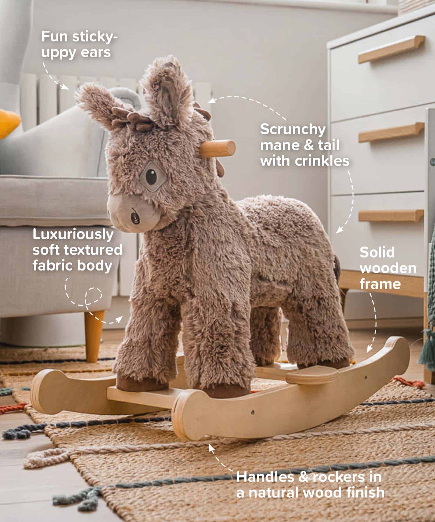 Norbert Rocking Donkey