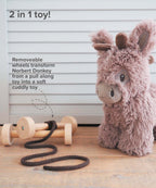 Norbert Donkey Pull Along Toy