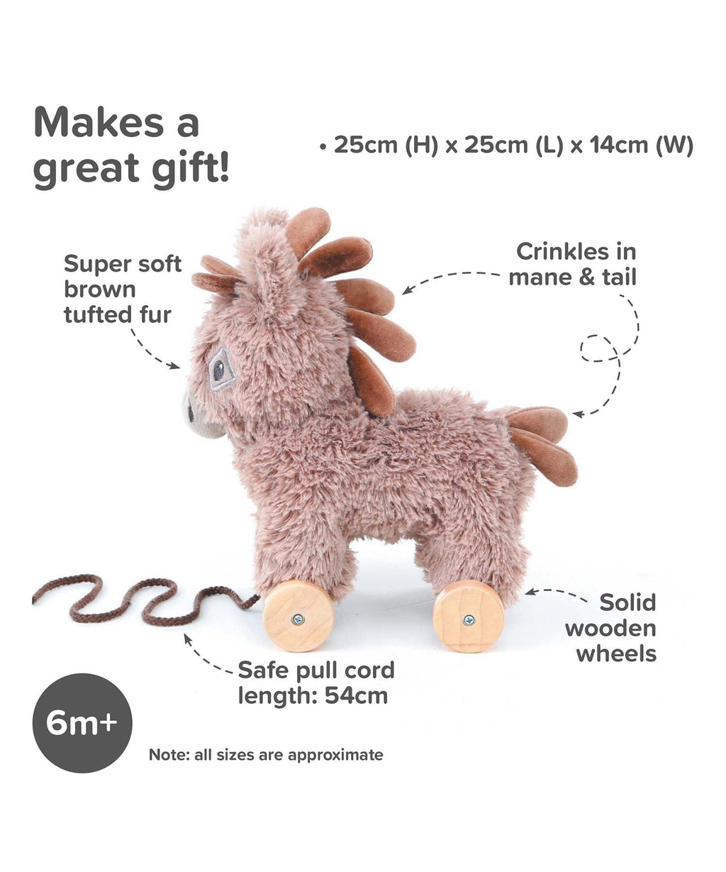 Norbert Donkey Pull Along Toy