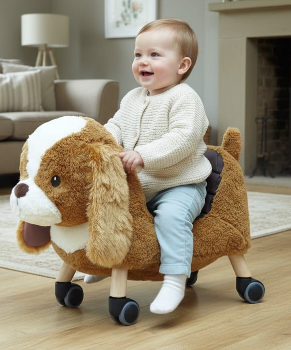 Peanut Pup Ride On Toy