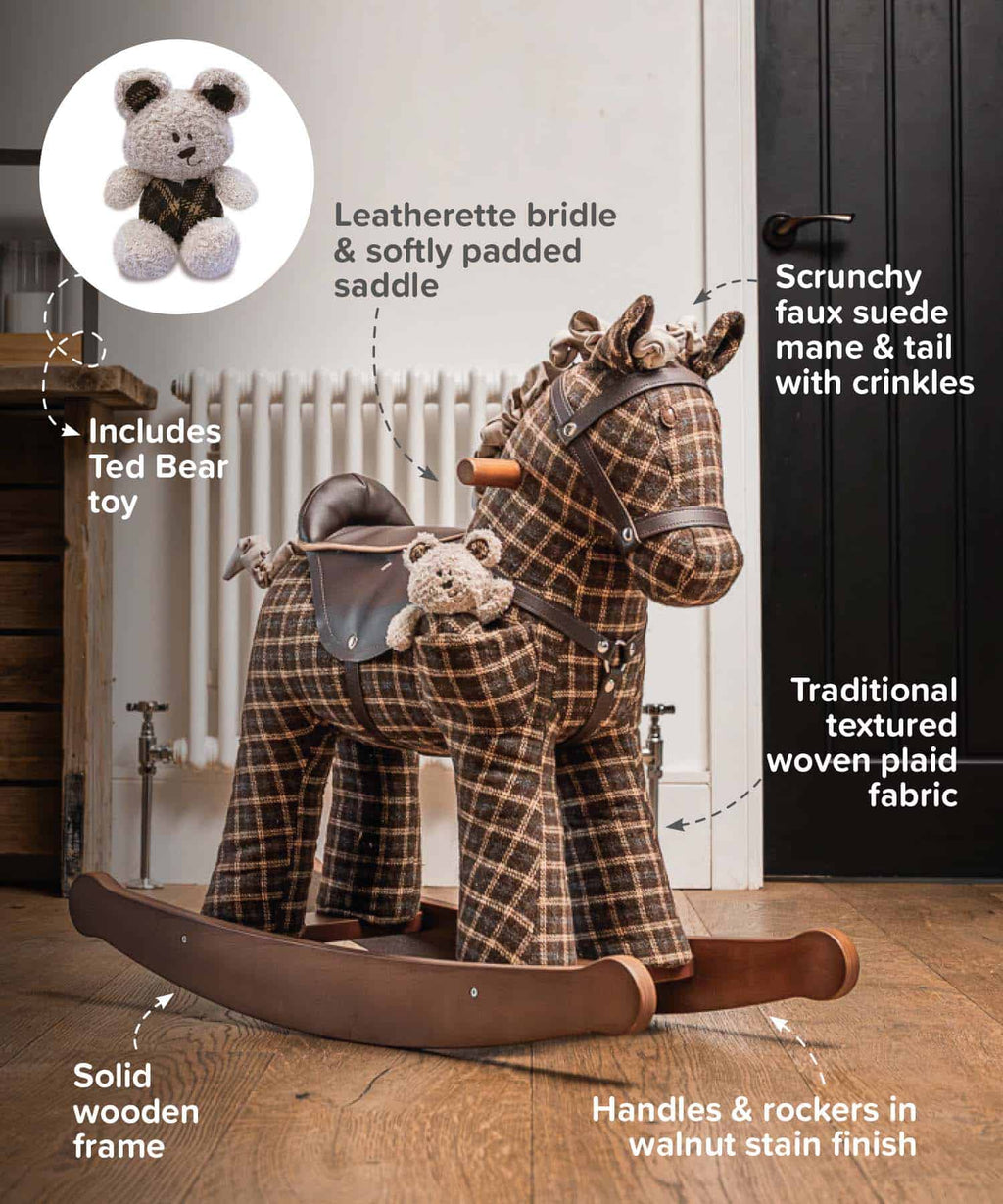 Rufus & Ted Rocking Horse