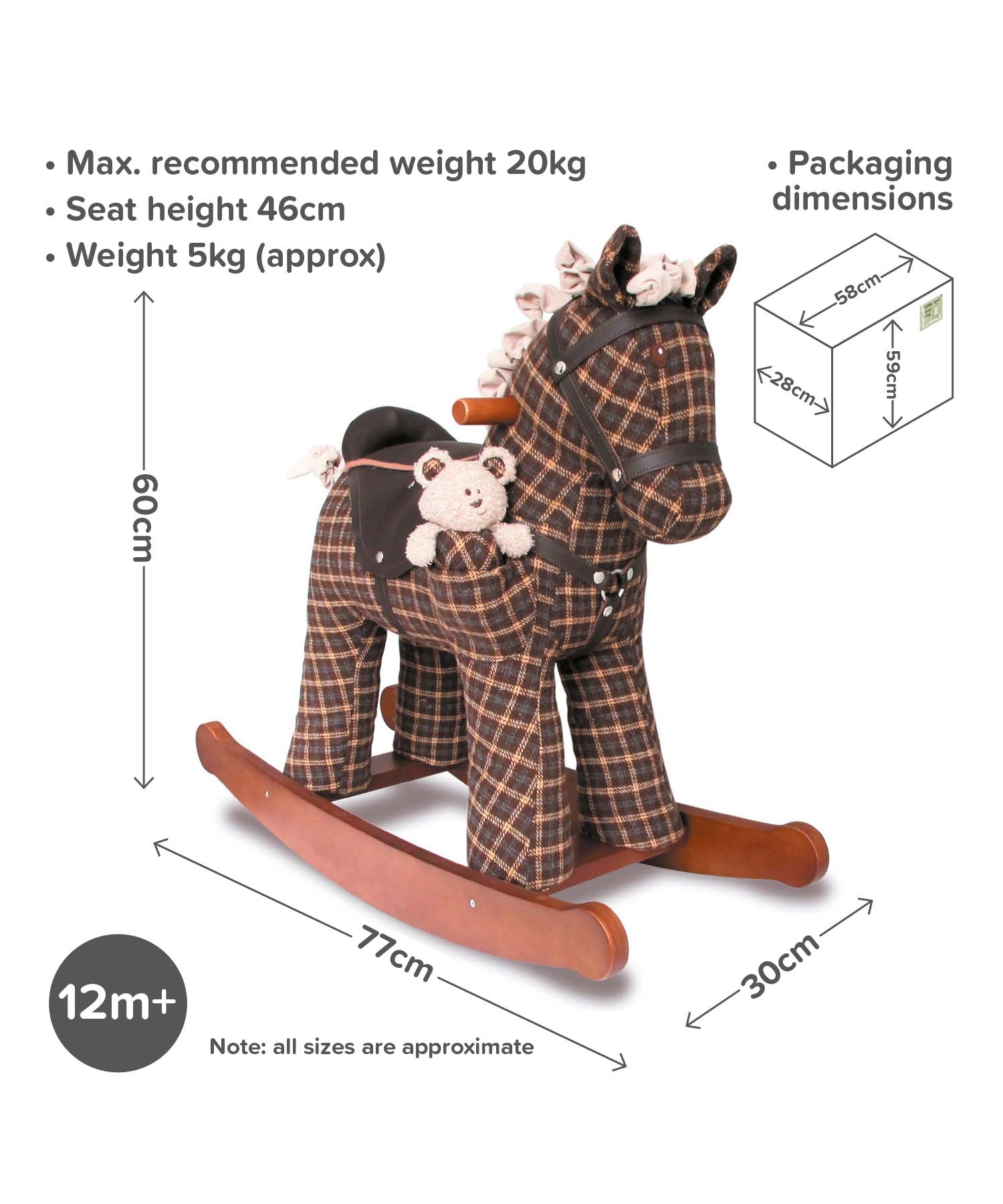 Rufus & Ted Rocking Horse