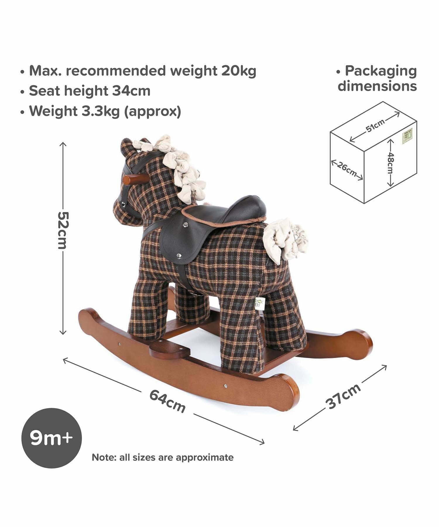 Rufus & Ted Rocking Horse
