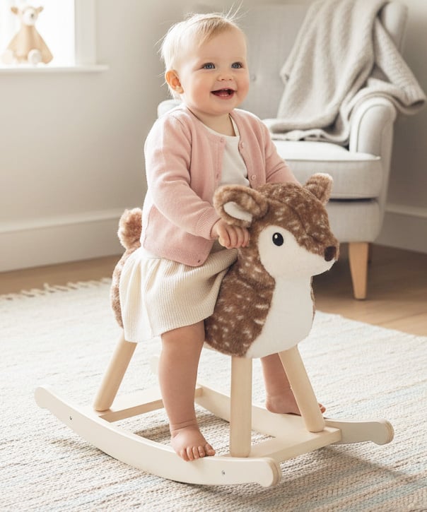 Willow Rocking Deer