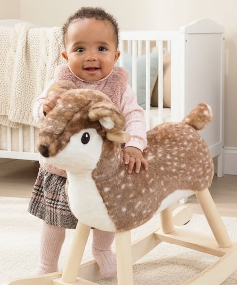 Willow Rocking Deer