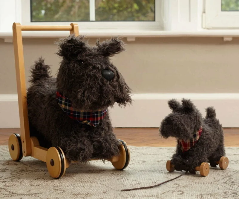 Scottie Dog Pull Along Toy Little Bird Told Me