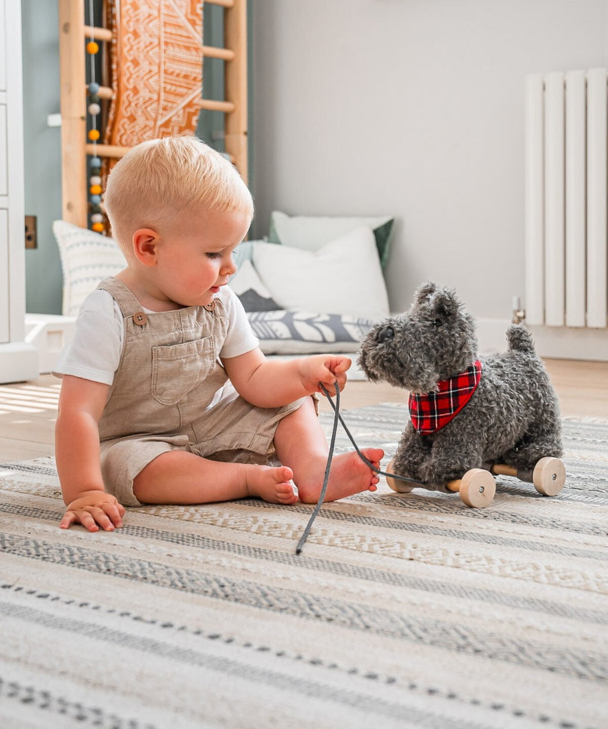 Scottie Dog Pull Along Toy Little Bird Told Me