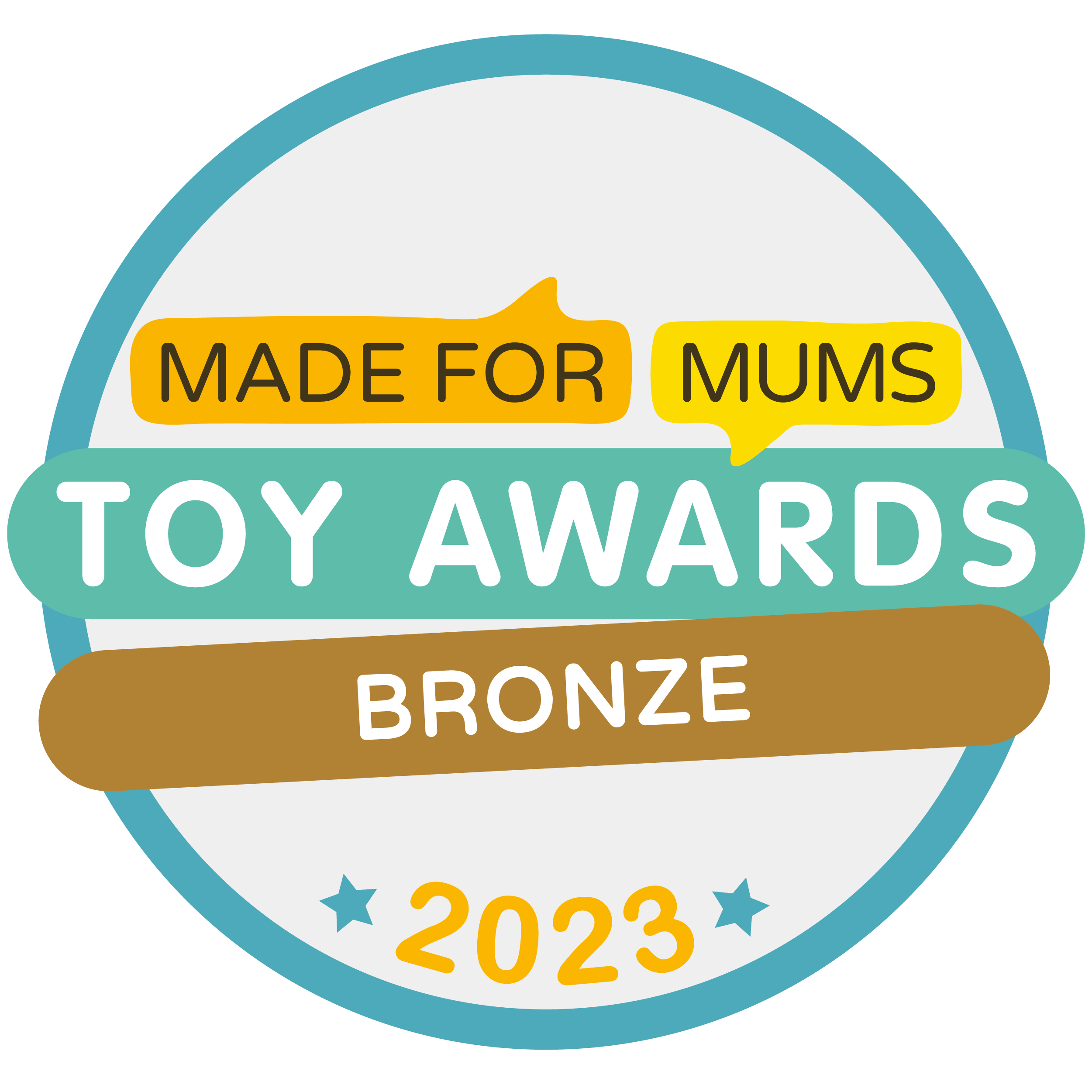Made for Mums bronze award logo 2023